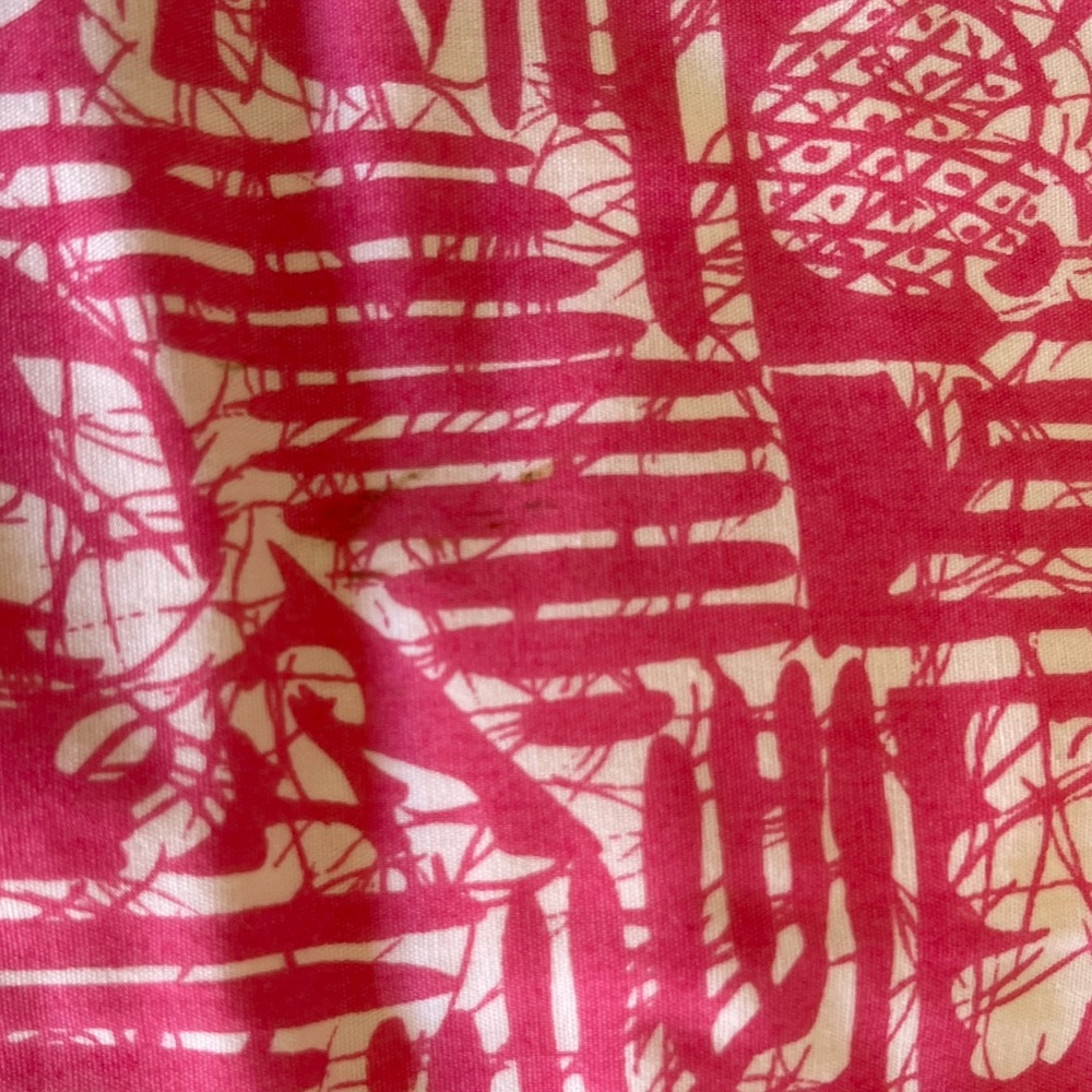 Pink Ladies aloha shirt/blouse made in Hawaii 100% cotton. XS x small - Picture 5 of 6